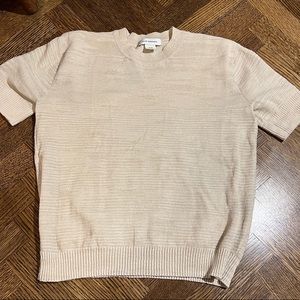 Club Monaco short sleeve sweater